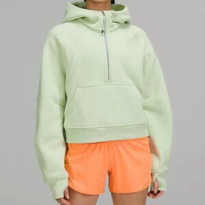 lululemon Scuba Half-Zip in Creamy Mint